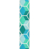 Nekupto Gift wrapping paper 70 x 150 cm Blue-green
