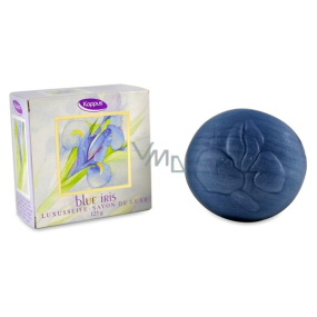 Kappus Blue Iris - Blue iris luxury soap with refreshing scent for dry skin 125 g