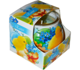 Admit Easter Blue decorative aromatic candle in glass 80 g