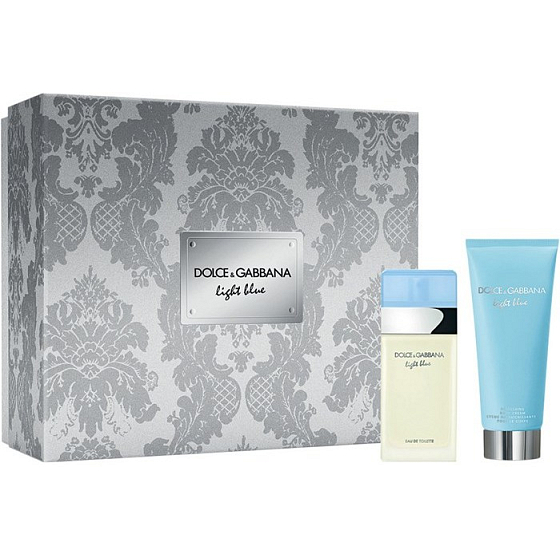 Dolce & Gabbana Light Blue EdT 25 ml Eau de Toilette + 50 ml Body Cream, gift set