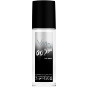 James Bond 007 Pour Homme perfumed deodorant glass for men 75 ml