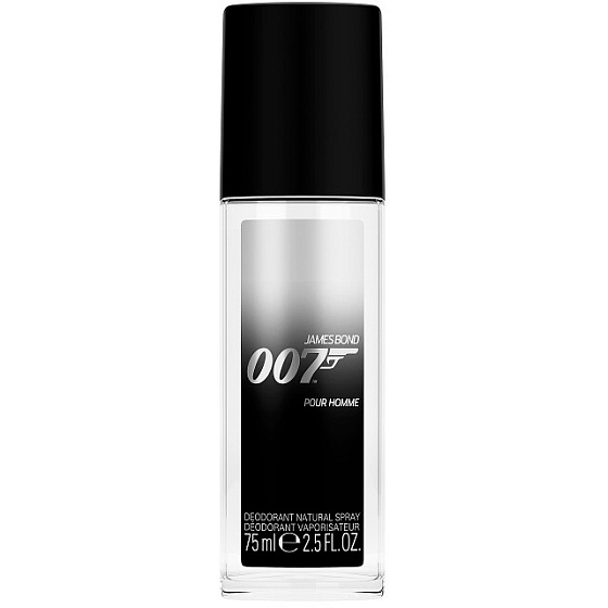James Bond 007 Pour Homme perfumed deodorant glass for men 75 ml