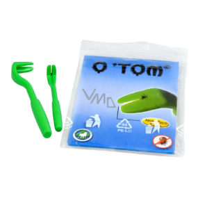 O´Tom Tick removal tool, hook 2 pieces in a bag
