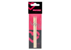 Diva & Nice Orange Wood Stick for Pushing Cuticles 3 Pieces