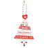 Albi Wooden tree ornament Dasha 13 cm
