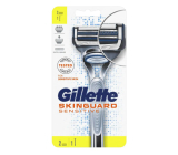 Gillette SkinGuard shaver + replacement heads 2 pieces for men