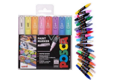 Posca Universal set of acrylic markers 0,7 - 1 mm Pastel colours 8 pieces PC-1M