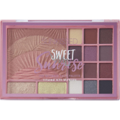 Sunkissed Sweet Sunrise Ultimate Face Palette eyeshadow palette 12 x 0.95 g + highlighter 2 x 1.75 g + blush 17.5 g