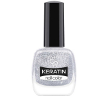 Golden Rose Keratin Nail Color Glitter nail polish 401 10,5 ml