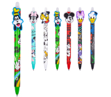 Colorino Mickey Mouse pen green, blue refill 0,5 mm