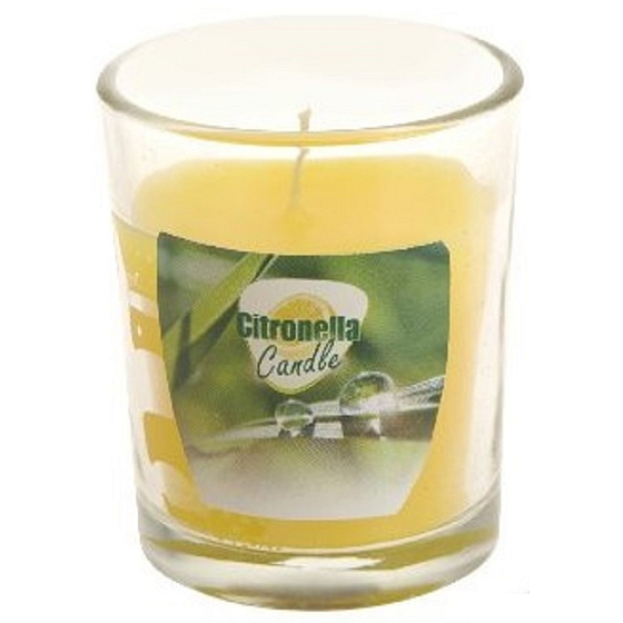 Emocio Citronella candle in glass 53 x 63 mm 1 piece