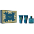 Versace Eros pour Homme Eau de Toilette 50 ml + Shower Gel 50 ml + After Shave Balm 50 ml, gift set for men