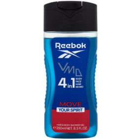 Reebok Move Your Spirit shower gel for men 250 ml