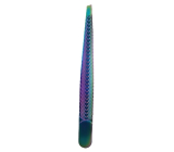 Tweezers A 159 metallic oblique 10 cm