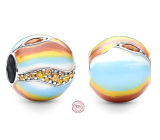 Charm Sterling Silver 925 Planet Jupiter, Space Bracelet Pendant