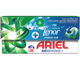 Ariel Plus Fresh Air gelové kapsle na praní univerzální 26 kusů