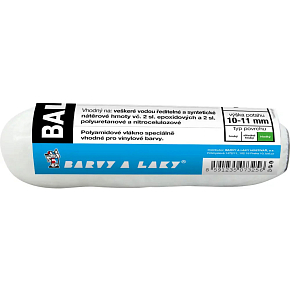 BARVY A LAKY HOSTIVAŘ Vinyl roller for painting holder 6 mm, 100 mm