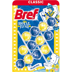 Bref WC Splash Jack, toilet balls, 3 × 50 g