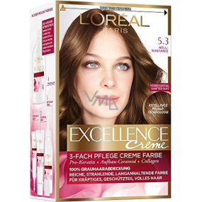 Loreal Excellence Creme 5.3 Brown Light Golden Hair Color