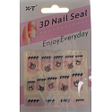 Nail Seal 3D nail stickers 1 sheet 152A 1 sheet