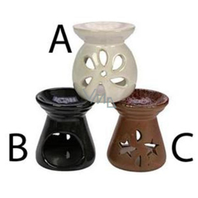 Bolsius Aromalampa Ceramic interior aromatherapy lamp 3 versions Height 8 cm