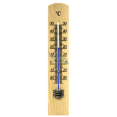 Schneider Room thermometer Mini, wooden 180 x 34 mm