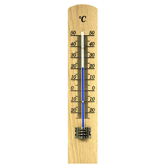 Schneider Room thermometer Mini, wooden 180 x 34 mm