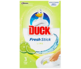 Duck Fresh Stick Lime 3x Gel Strips for Toilet Bowl 27 g