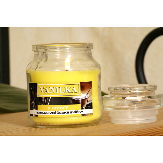 Lima Aroma Dreams Vanilla Scented Candle Jar with Lid 120 g