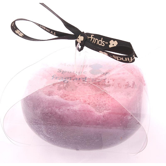 Fragrant One Day Glycerin Soap Massage with Sponge Filled with Justin Bieber Someday Perfume Scent in Red Color 200 g