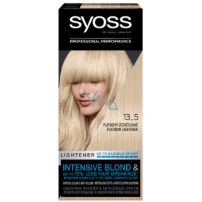 Syoss Lightening Blond Professional Hair Color 13-5 Intense Platinum Lightener