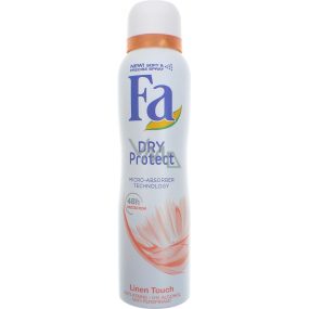 Fa Dry Protect Linen Touch antiperspirant deodorant spray for women 150 ml