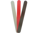 Abrasive nail file colored 18 cm 3 pieces 677