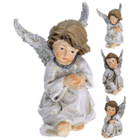 Angel ceramic wings glitter mix 100 mm 1 piece