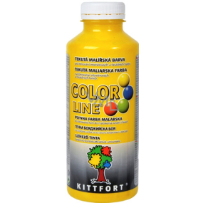 Kittfort Color Line liquid paint yellow 500 g