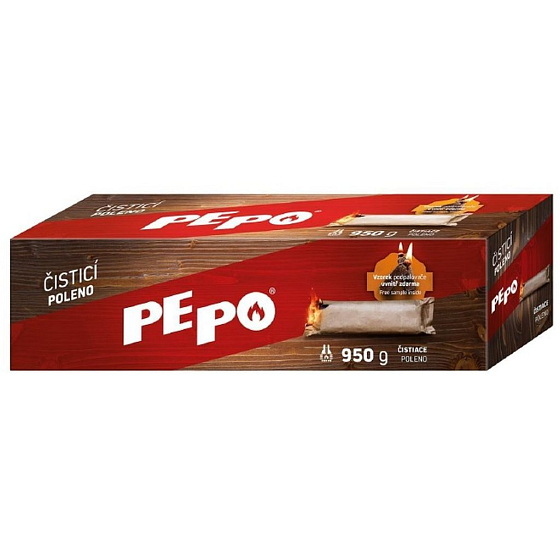 Pe-Po Cleaning log preparation for removing soot from chimneys and flues 950 g