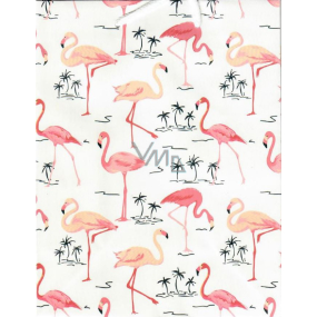 Nekupto Gift paper bag 18 x 23 x 10 cm Flamingos 1630 02 KFM
