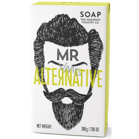 Somerset Toiletry Pan Alternative luxury toilet soap with shea butter and exotic scent of cedar wood and lemon grass for men 200 g