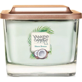 Yankee Candle Shore Breeze - Sea Breeze Soy Scented Candle Elevation Medium Glass 3 Wicks 347 g