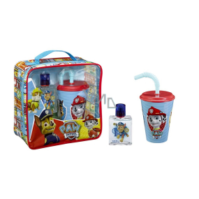 Paw Patrol Paw Patrol Eau de toilette for children 50 ml + drinking cup with straw, gift set