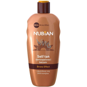 Nubian Self tan Bronze Effect self tanning body balm 200 ml