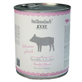 Dr. Clauder BARF Pork goulash Complete food for adult dogs 800 g