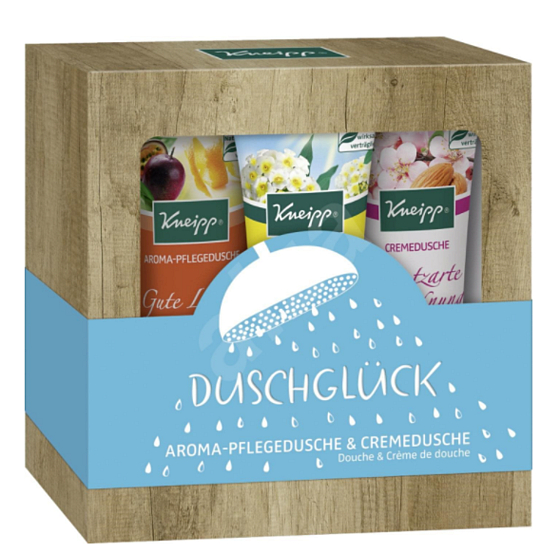 Kneipp Joy of Life Shower Gel 75 ml + Almond Blossom Shower Gel 75 ml + Good Mood Shower Gel 75 ml, gift set