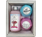 Bohemia Gifts Boho shower gel 250 ml + sparkling bath ball 2 x 100 g, cosmetic set for women