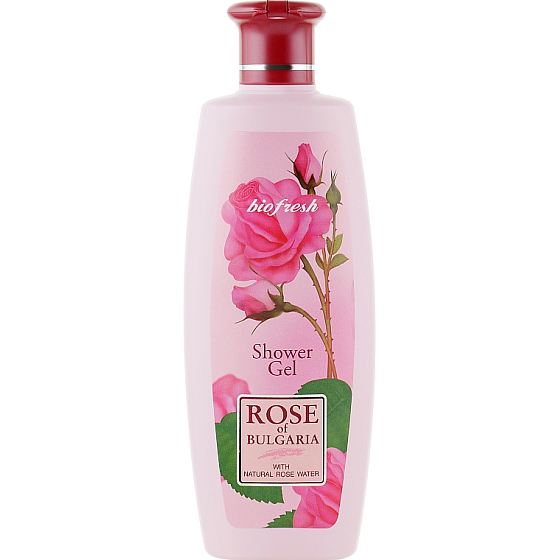 Rose of Bulgaria Shower gel with rose water 330 ml