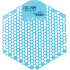 Fre Pro Wave 3D Cotton scented urinal strainer blue 1 piece