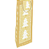 Nekupto Gift paper bag for bottle 33 x 10 x 9 cm Christmas trees gold