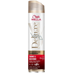 Wella Deluxe Shine & Restore Hair Spray Extra Strong Hold 250 ml