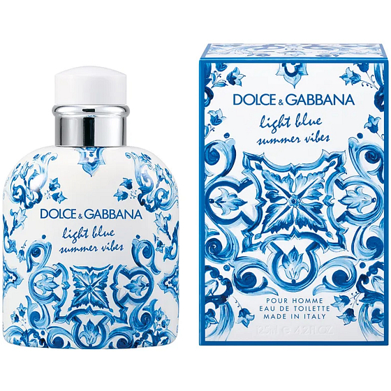 Dolce & Gabbana Light Blue Summer Vibes Pour Homme Eau de Toilette for men 125 ml