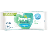 Pampers Pure Harmonie Aqua Wet Wipes for Children 10 pcs